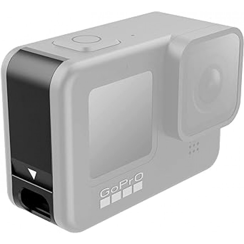 GoPro Hero11/10/9용 Z-Jing 배터리 뚜껑, 배터리 커버, 측면 도어, 교체용 Type-C 포트, 배터리 뚜껑 교체, 경량, 알루미늄 소재, 저속 촬영 사진, 액션 카메라 액세서리