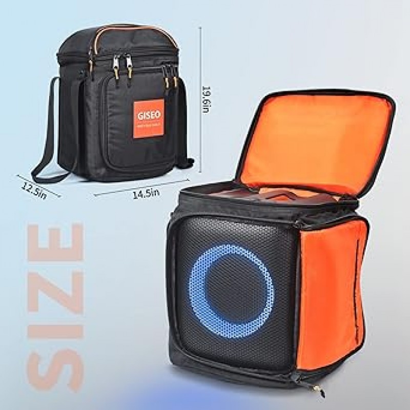 LICHIFIT JBL PARTYBOX Encore 필수 보관 케이스, Bluetooth 스피커 가방, 보호 케이스, 휴대용 케이스, 소형 보관함, 액세서리 보관함, 휴대 용이성, 전체 보호, 충격 방지