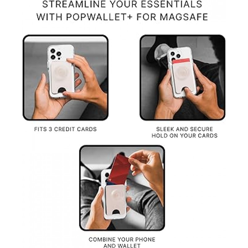 Pop Sockets Japan PopWallet + MagSafe Rose Gold Lutz (머그 세이프 로즈 골드 루츠)