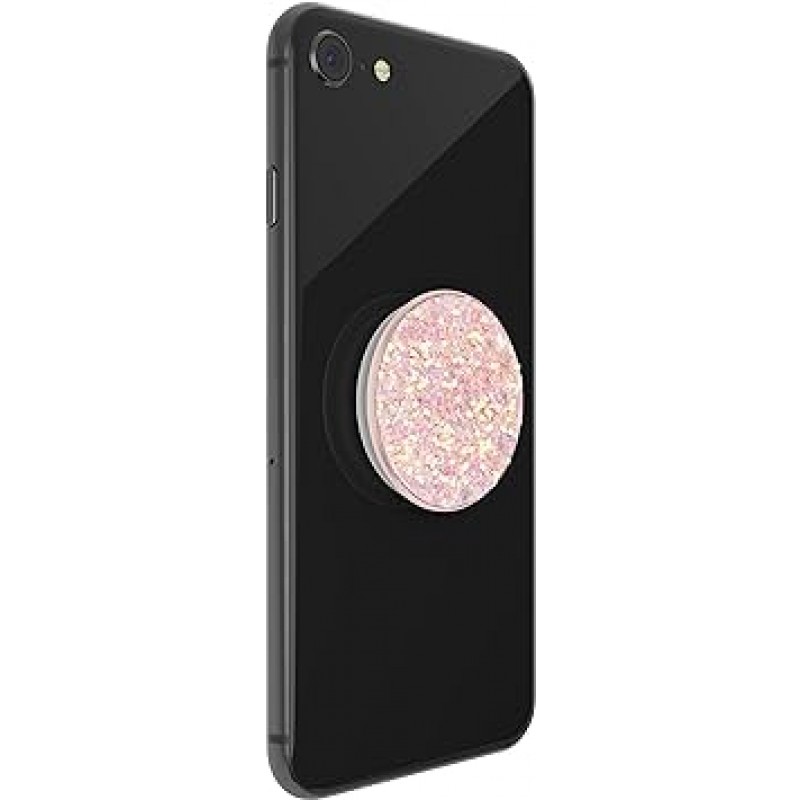 PopGrip Sparkle Rose PopSOCKETS 스마트폰 링, 스마트폰 스탠드, 스마트폰 그립, 스마트폰 액세서리, iPhone 및 Android