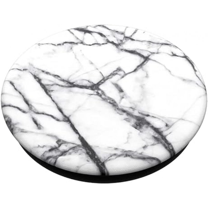 PopGrip Dove White Marble POPSOCKETS 스마트폰 링, 스마트폰 스탠드, 스마트폰 그립, 스마트폰 액세서리, iPhone 및 Android