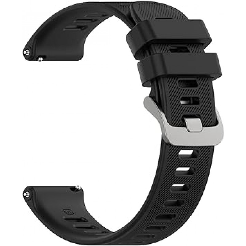 GARMIN Forerunner 158/Forerunner 55 교체 밴드 10 색 Garmin 스마트 시계 스트랩 액세서리 용 20mm 실리콘 러닝 시계 밴드