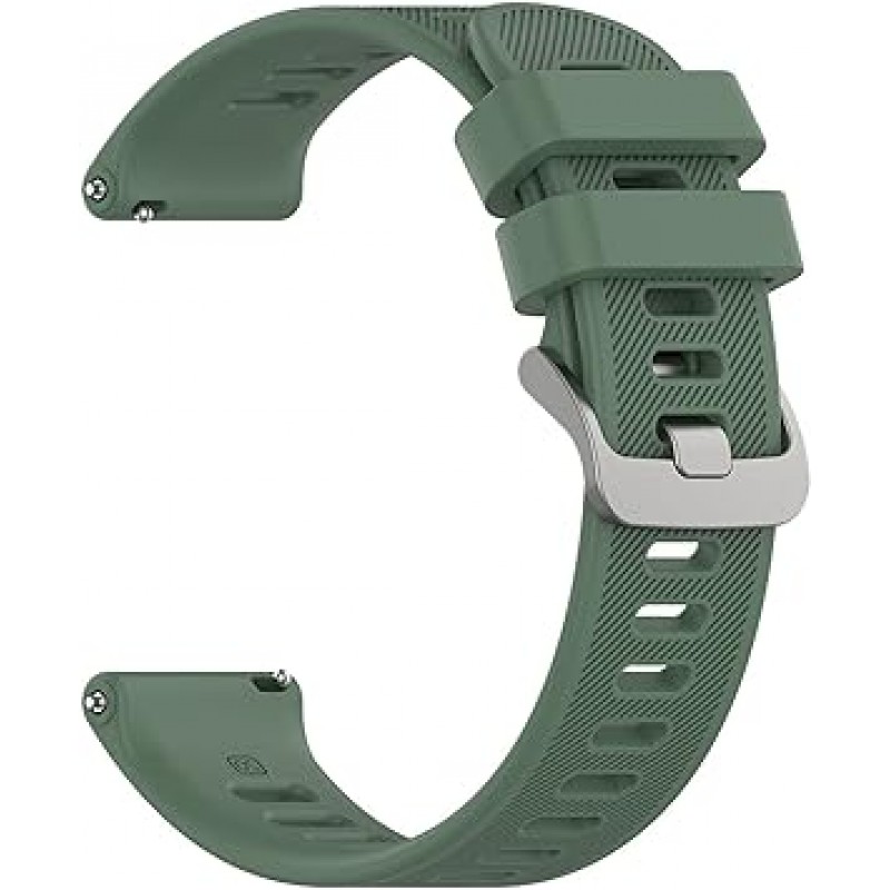 GARMIN Forerunner 158/Forerunner 55 교체 밴드 10 색 Garmin 스마트 시계 스트랩 액세서리 용 20mm 실리콘 러닝 시계 밴드