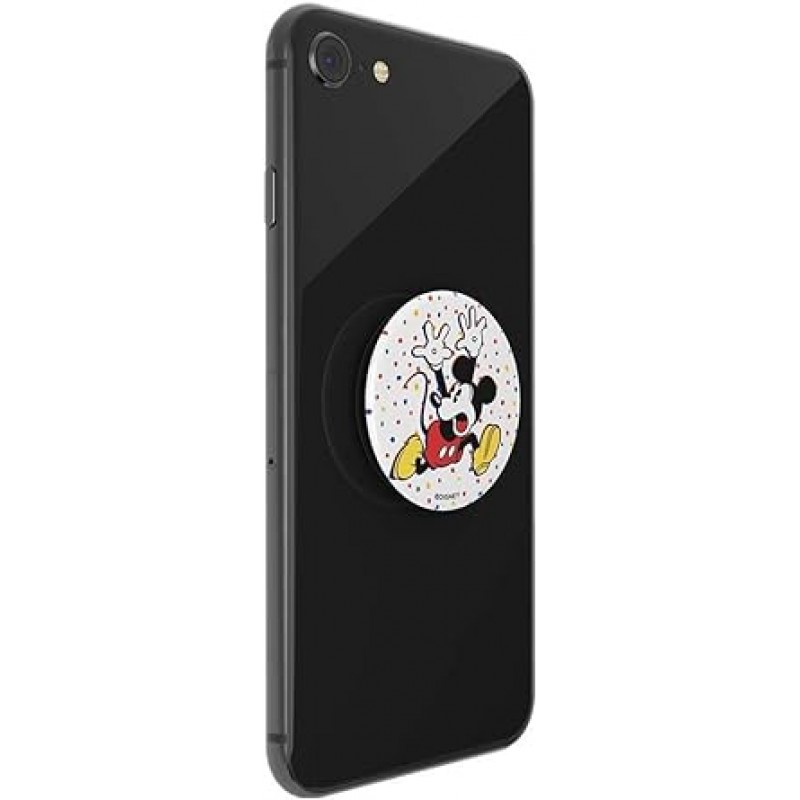 PopGrip Confetti Mickey & MINNIE 클래식 PopSOCKETS 스마트폰 링, 스마트폰 스탠드, 스마트폰 그립, 스마트폰 액세서리, iPhone 및 Android