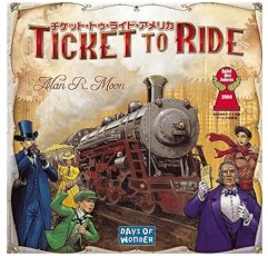 Hobby Japan의 Ticket To Ride America 일본어 버전