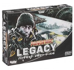 Hobby Japan Pandemic: Legacy 시즌 2 (블랙 박스) (Pandemic: Legacy) 일본어 버전 (2-4명, 60분 x 12회, 14세 이상) 보드 게임