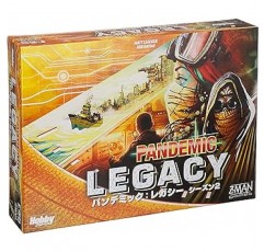 Hobby Japan Pandemic: Legacy Season 2 (Yellow Box) (Pandemic: Legacy) 2-4인용 보드 게임, 60분 x 14세 이상 12회)