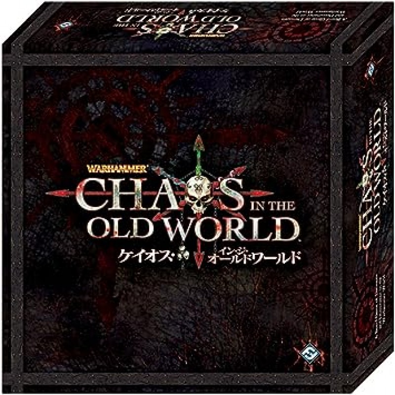 Hobby Japan Chaos in the Old World 일본어 버전(플레이어 3-4명, 1-2시간, 13세 이상) 보드 게임