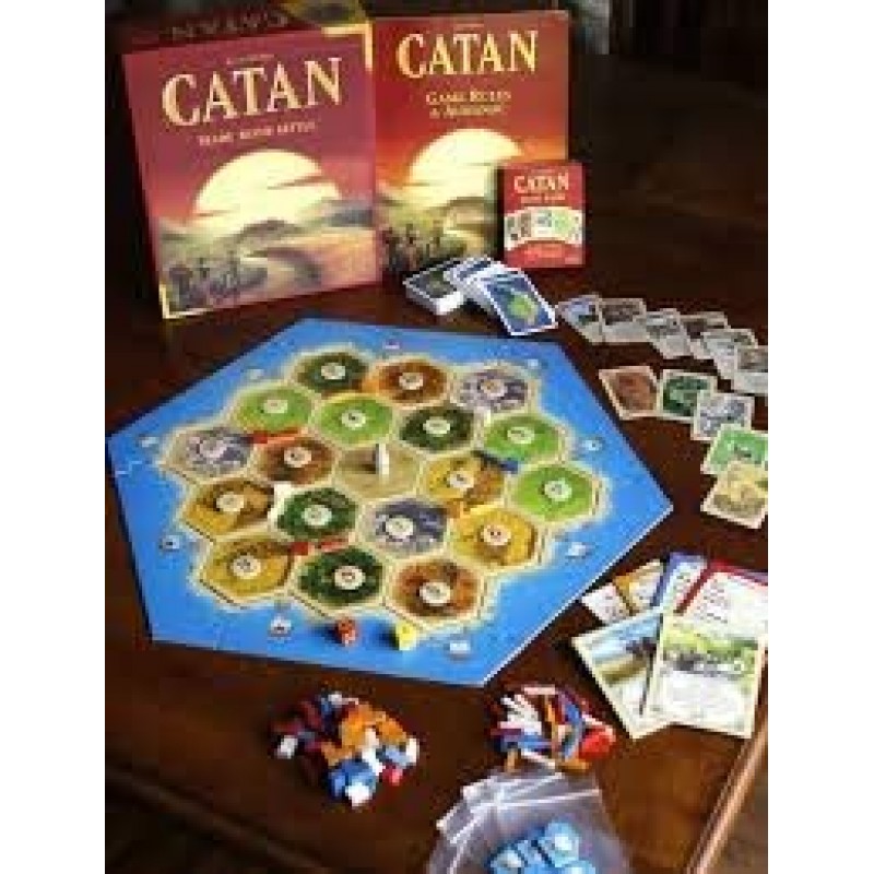 Catan 5th Edition Catan Pioneer 영어 영어 표준 보드 게임