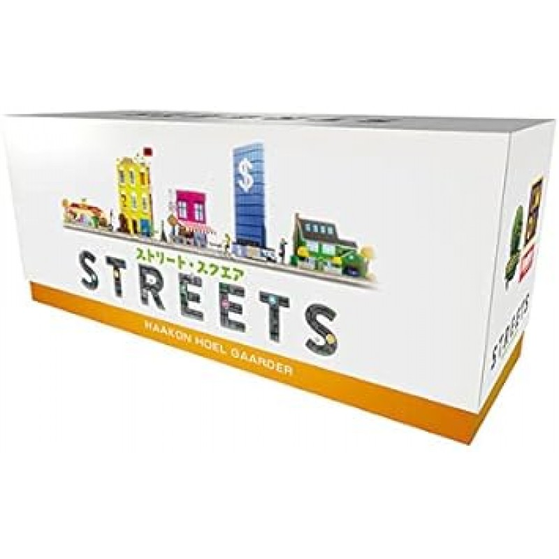 Hobby Japan Street Square 보드 게임, 1-5인용, 30-60분, 13세 이상)