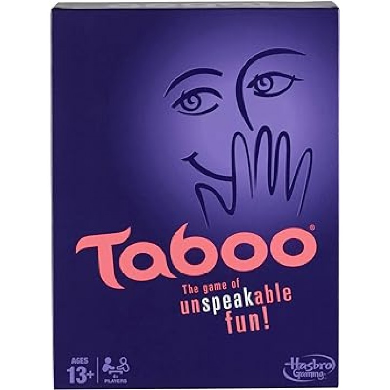 하즈브로(HASBRO) Taboo 보드 게임 추측 게임 13세 이상 4명 이상의 플레이어에게