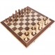 KOKOSUN International Chess Set, Wooden, Magnetic, Folding Chess Board, 편리한 보관 (L)