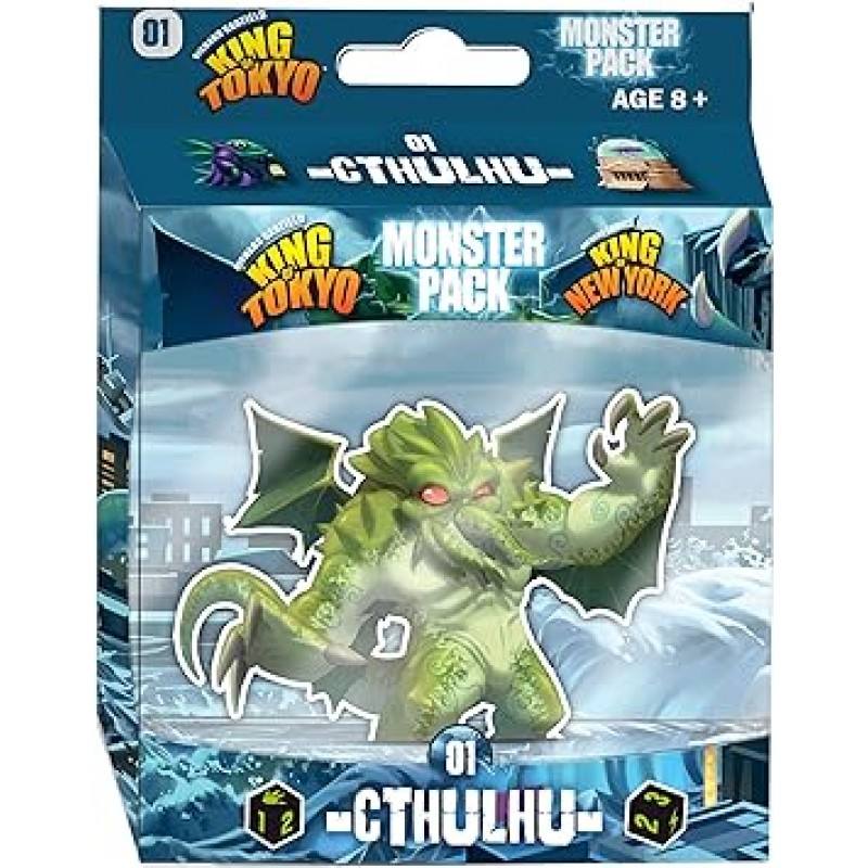 kingu・obu・to-kyo- Monster Pack – Cthulhu (King Of Tokyo: Cthulhu Monster Pack) 보드 게임