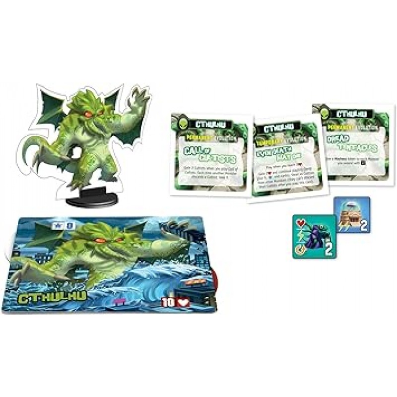 kingu・obu・to-kyo- Monster Pack – Cthulhu (King Of Tokyo: Cthulhu Monster Pack) 보드 게임