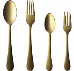 Nagao Tsubamesanjo Konjiki Dinner Cutlery Set, 4 Pieces, Made in Japan