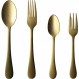 Nagao Tsubamesanjo Konjiki Dinner Cutlery Set, 4 Pieces, Made in Japan