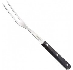 Tramontina Carving Fork Ultra Corte 11.8인치(30cm), 항균 손잡이, 브라질산 23865/000 TRAMONTINA