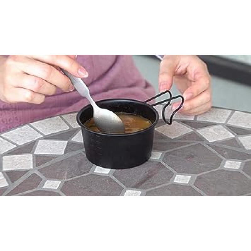 Katsuriki Shoji PTYGRACE 야외용 티타늄 스푼 포크 세트, Le-Reel, 보관 케이스, 일본산