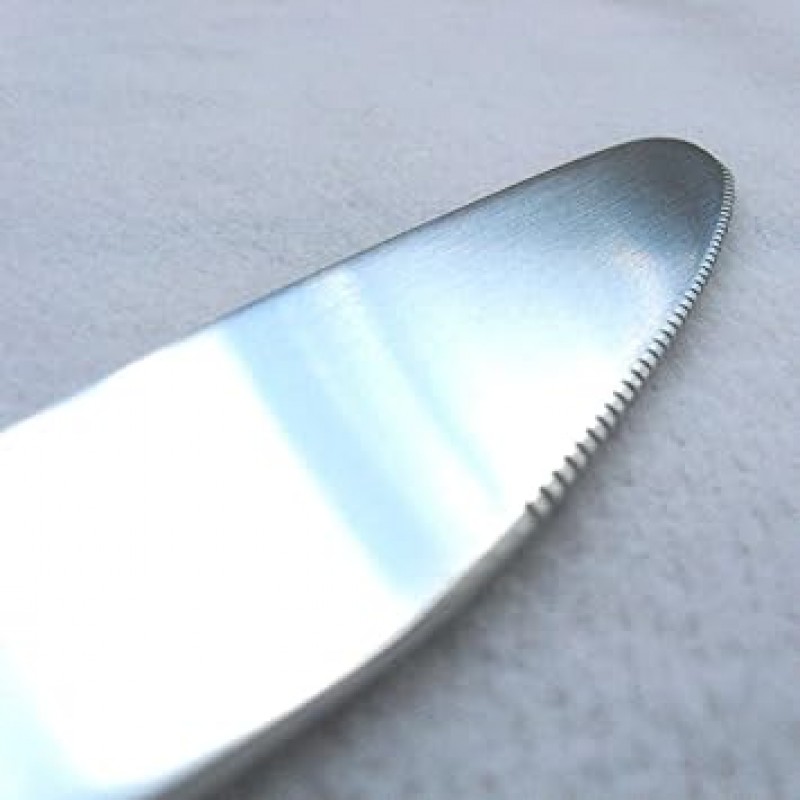 나가오 항균 디너 커트러리 세트, 5개, 18-8 스테인리스 스틸, 구리 포함, 일본산