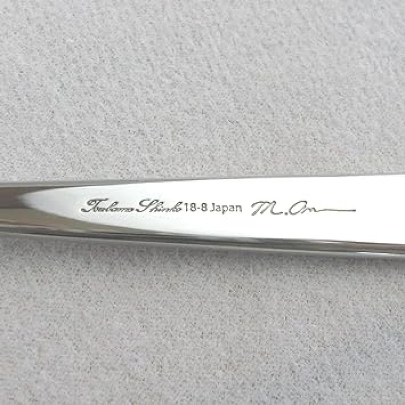 나가오 mA 디너 커트러리 세트, 4개, 거울 마감, 18-8 스테인리스 스틸, 일본산