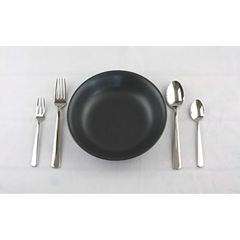 나가오 mA 디너 커트러리 세트, 4개, 거울 마감, 18-8 스테인리스 스틸, 일본산