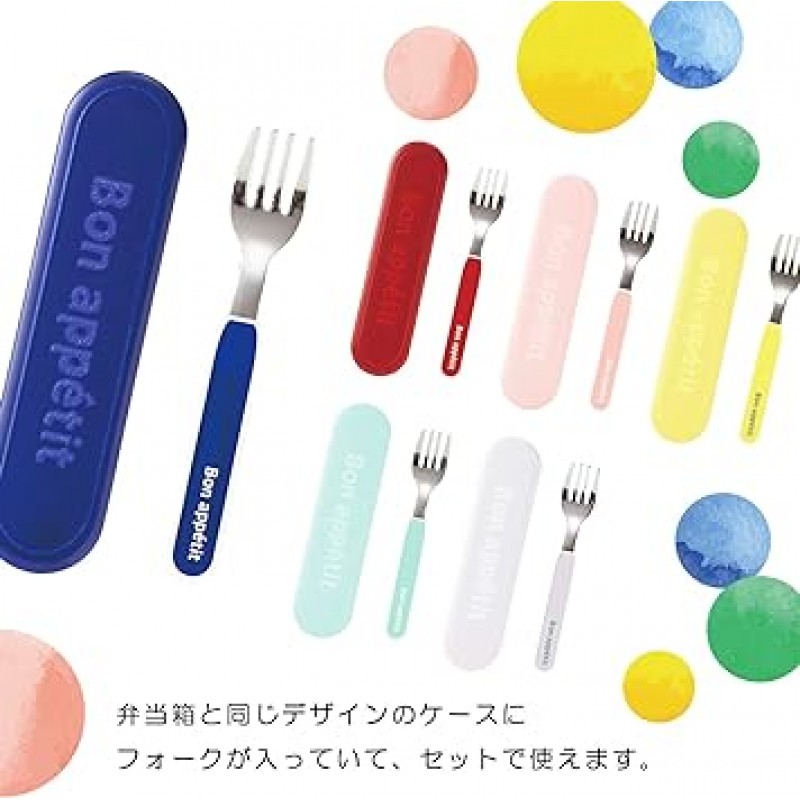 Takenaka T-86283 커트러리 화이트 5.5인치(14cm) 포크 코코 포트 케이스 세트, 화이트, 5.5인치(14cm)