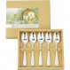 스패너 Flopsy, Mopsy 및 Cotton-tail Dish in Laser TS(Silver Finish) 5 Pr – 0250 세트