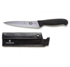 VICTORINOX 5.2003.15-X1 야외 요리 칼, 5.9인치(15cm), 블랙, 전문 Gyuto 칼, 야외 요리, BBQ