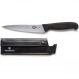 VICTORINOX 5.2003.15-X1 야외 요리 칼, 5.9인치(15cm), 블랙, 전문 Gyuto 칼, 야외 요리, BBQ