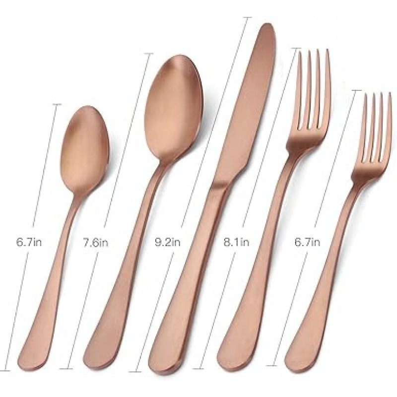 실버 Flatware 세트 20 조각 스테인레스 스틸 Flatware 세트 주방 용품 세트 서비스 4 식기 칼 세트 홈 레스토랑 식기 세척기 안전