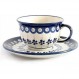 [Zaklady Ceramiczne Boleslawiec/zakuwadyi boresuwavxietu Pottery] Cup & Saucers – 166 po-rissyupotari-