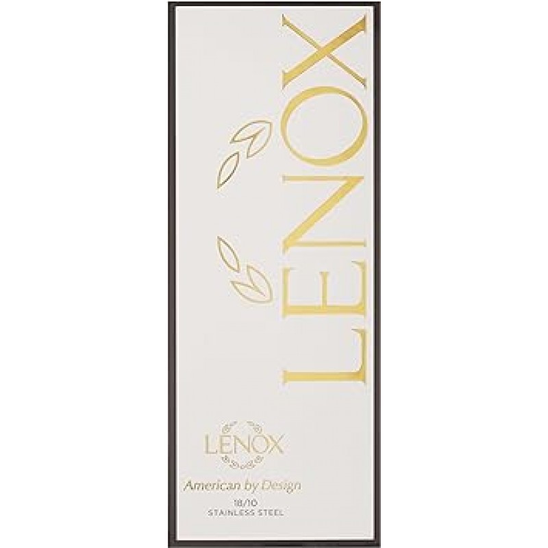 Lenox Butterfly Meadow 5 – 부품 스테인리스 스틸 접시 세트, Lenox에서 1인용 서비스