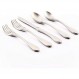 Knork Matte 20피스 식기류 세트, Silver by Knork Flatware