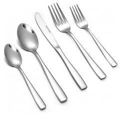 Eslite 60-piece 스테인레스 스틸 Flatware 세트, 서비스 for 12