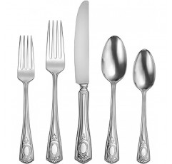 Oneida Louis XVI 45 Piece Fine Flatware 세트, 18 /10 스테인리스, 서비스 for 8