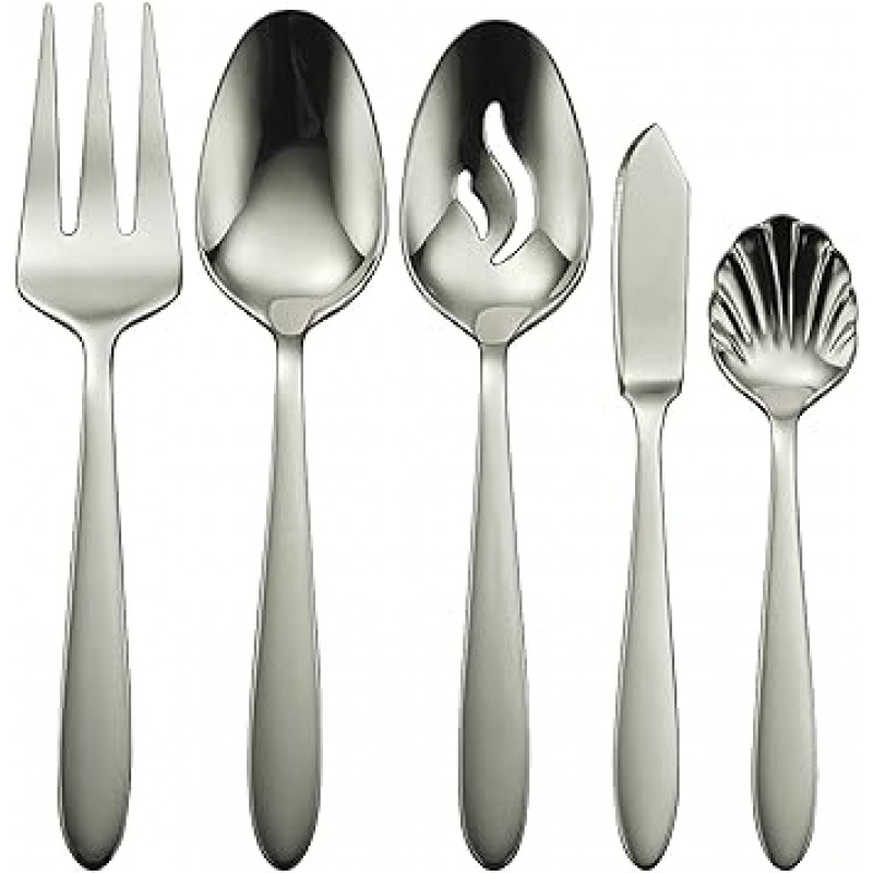 Oneida Mooncrest Flatware Set , sliver [병행 수입품]