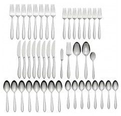 Oneida Mooncrest Flatware Set , sliver [병행 수입품]