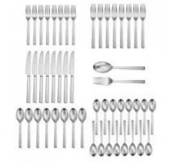 Oneida 새틴 요리사 테이블 50 Piece Flatware Set