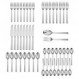 Oneida 새틴 요리사 테이블 50 Piece Flatware Set