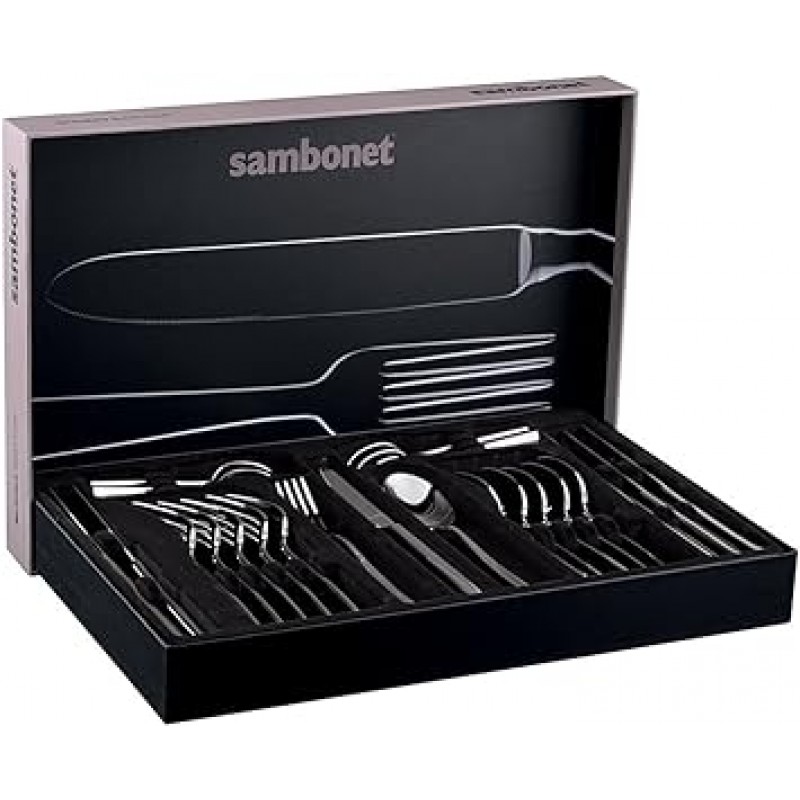 Sambonet 52586-81 바게트 컬렉션 칼 24 점 세트 스테인레스 스틸