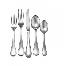 Liberty Tabletop 진주 45-piece 18 / 10 Flatware 세트 서비스 for 8 , includes serving 조각Made in USA