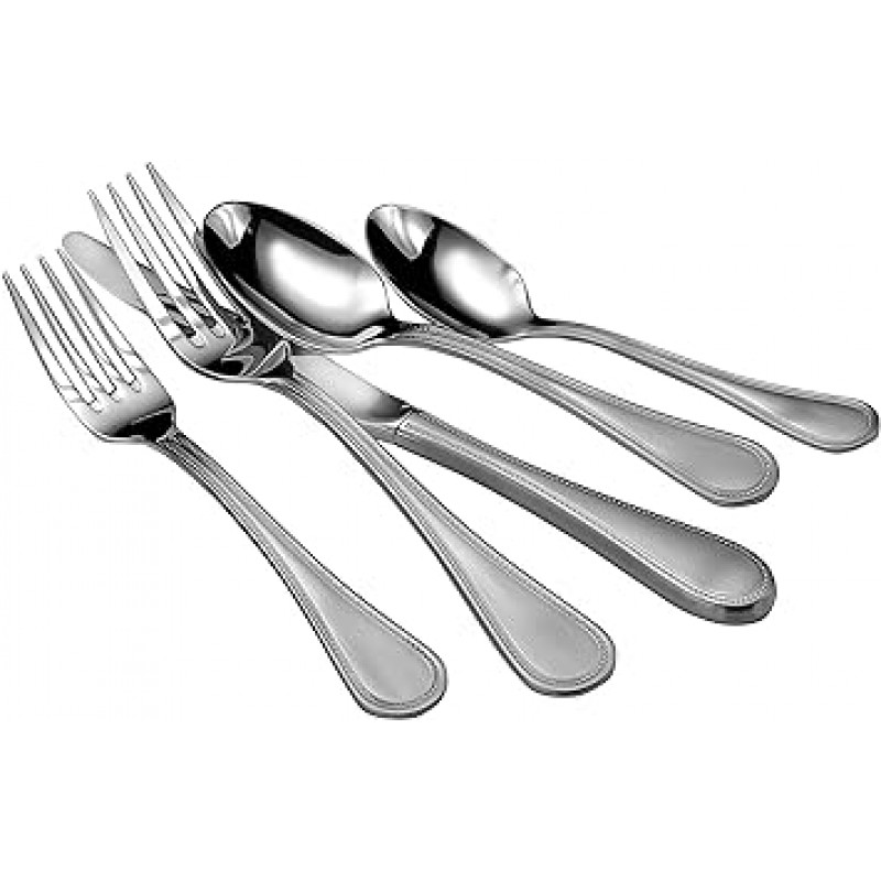 Liberty Tabletop 새틴 진주 65pc 세트 서비스 for 12 Made in USA