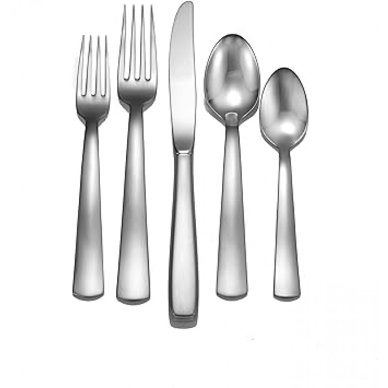 새틴 America 20 Piece Flatware 세트 18 / 10 Made in USA