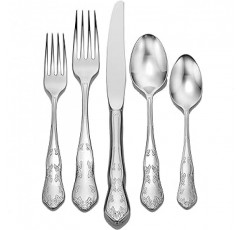 Liberty Tabletop 마사 워싱턴 65-piece 18 / 10 Flatware set , includes serving 피스Made in USA