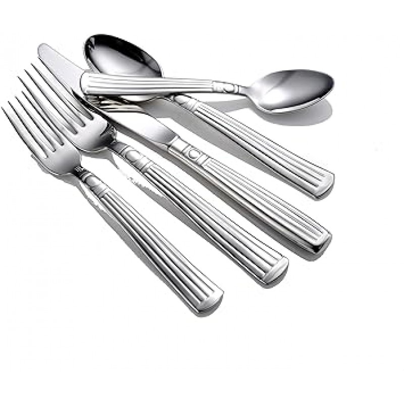 링컨 20 Piece Flatware 세트 18 / 10 Made in USA
