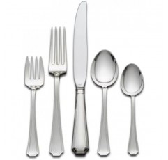 Gorham Fairfax 5-piece 스털링 실버 저녁 식사Flatware Set , Service for 1