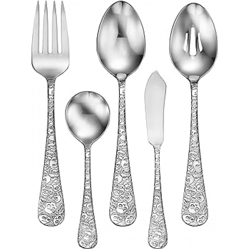 Liberty Tabletop Calavera (스컬) 65 Piece Flatware Set for 12 Made in USA