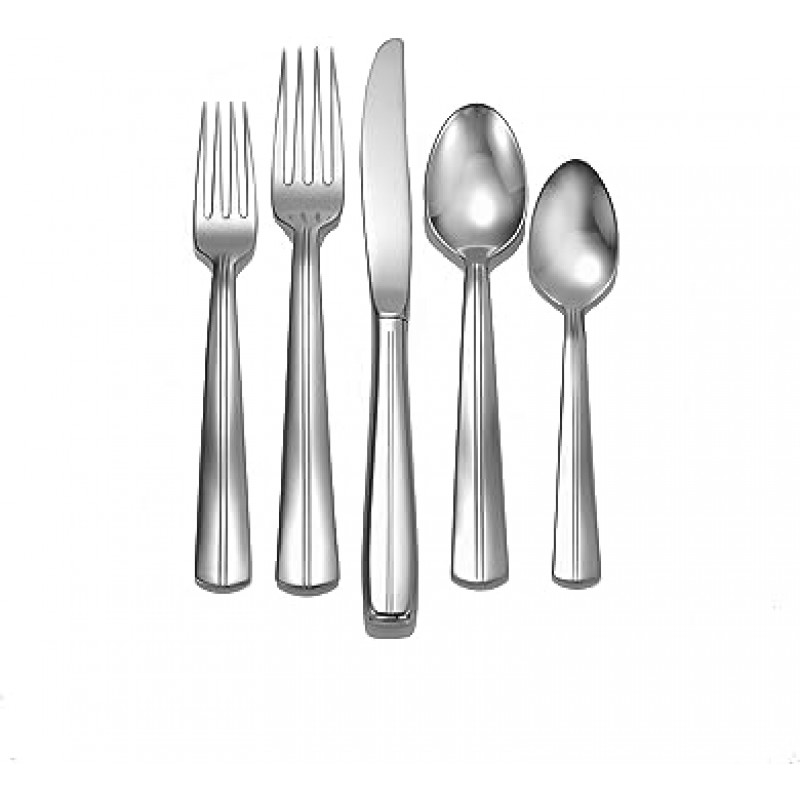 Cedarcrest 20 Piece Flatware 세트 18 / 10 Made in USA