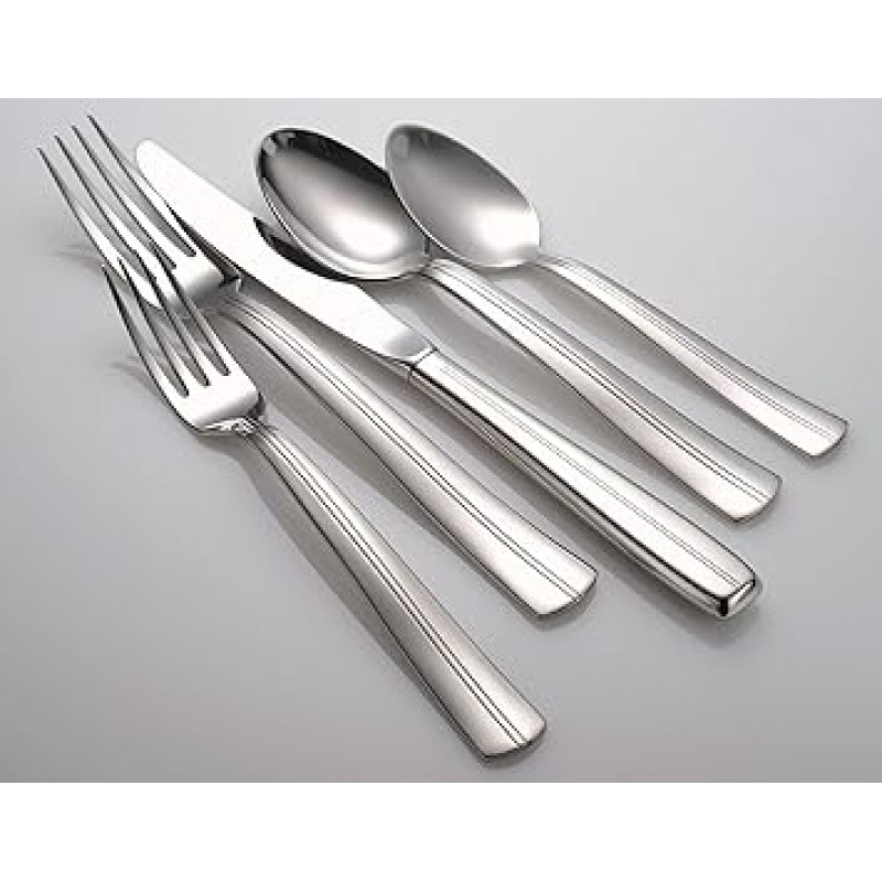 Cedarcrest 20 Piece Flatware 세트 18 / 10 Made in USA