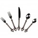 GG 컬렉션 Fleur De Lis 20 Piece Flatware Set 20 Piece 실버 90807